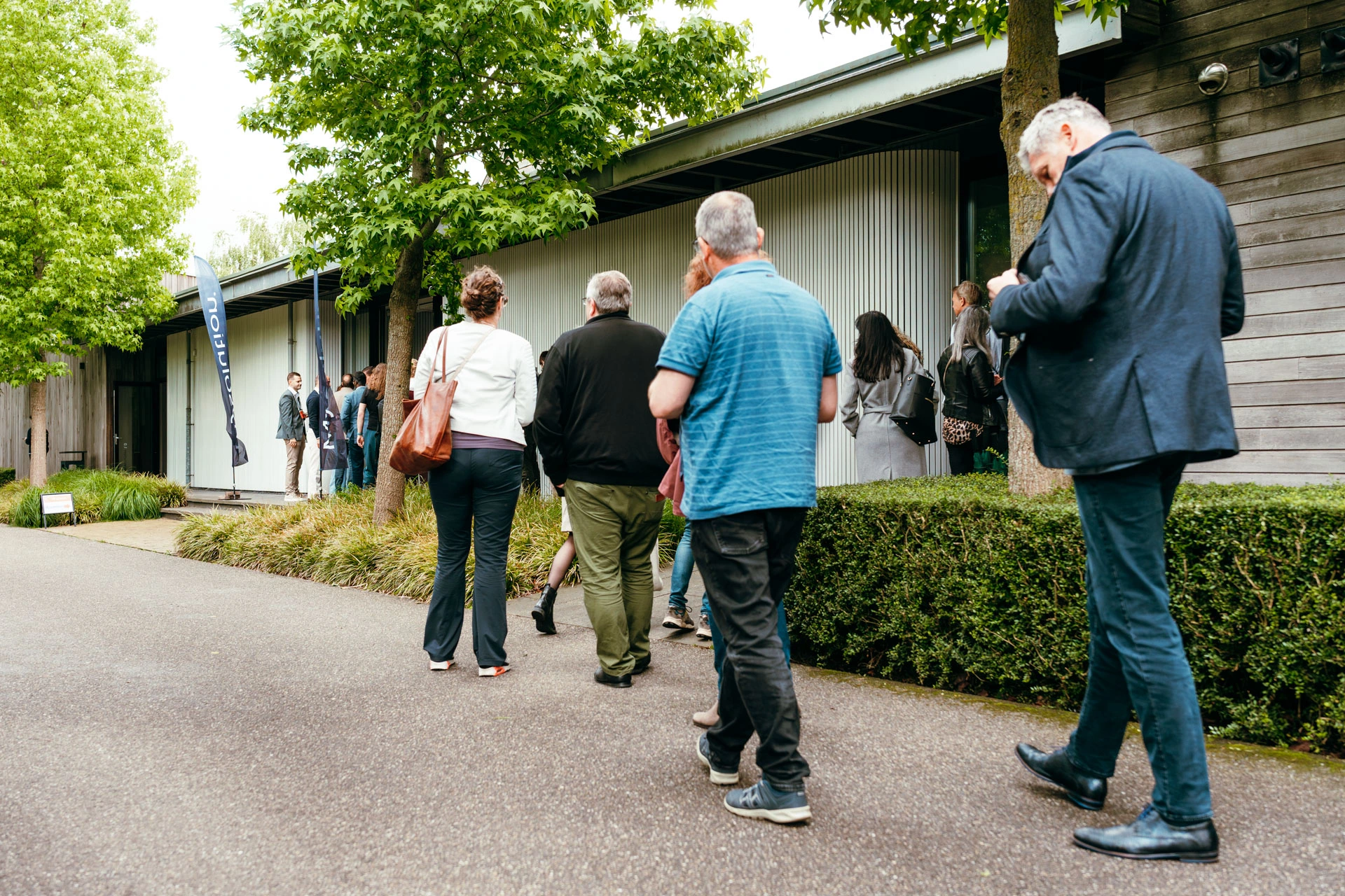 business event visitors